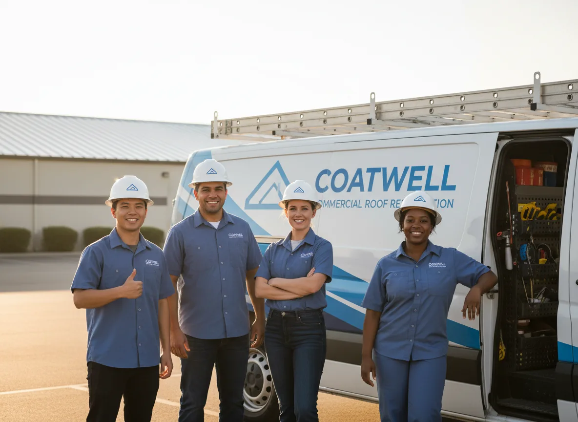 Commercial roof coating company in Tullos, LA